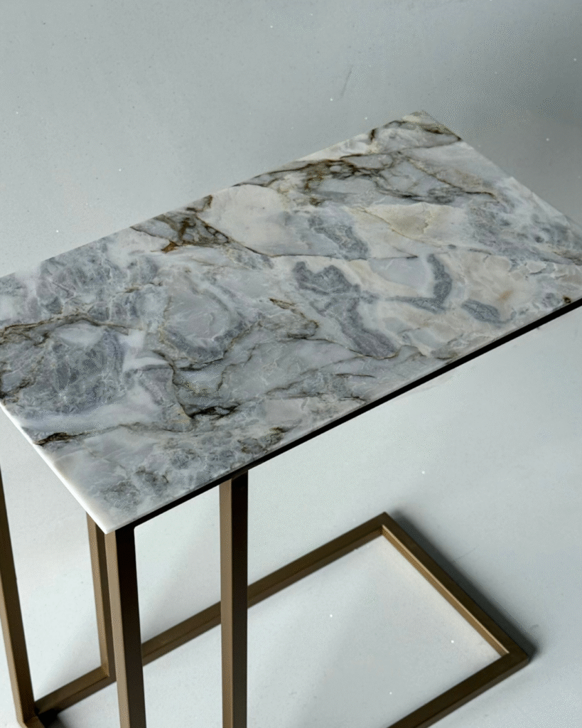 mesa de mármore retangular artnobre