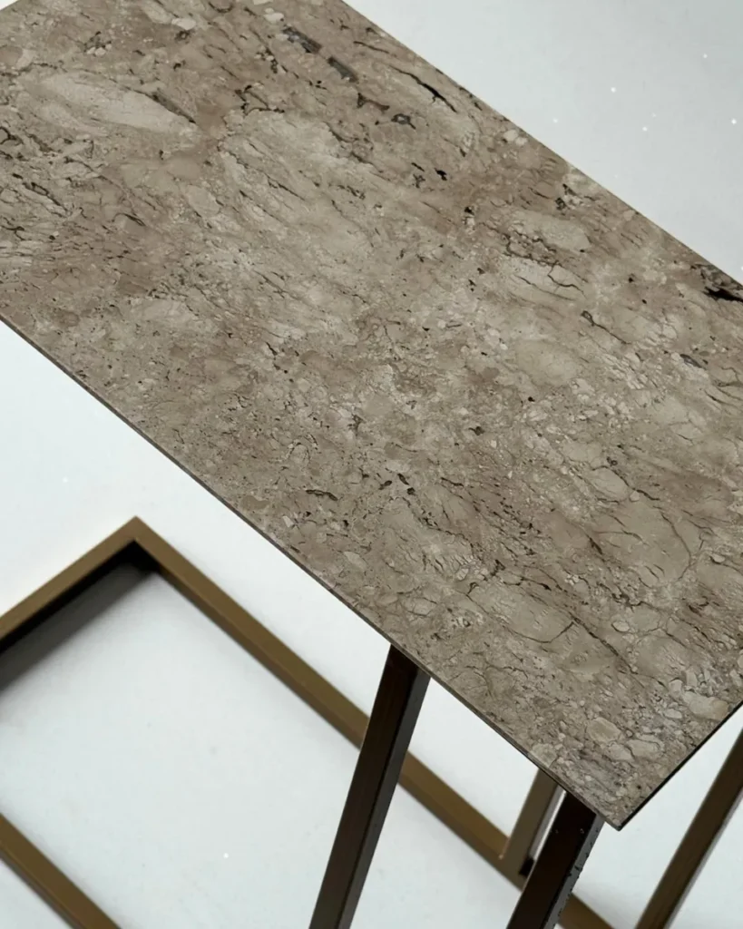 d nq np 2x 604759 mlb87641844520 072025 f mesa lateral tampo em marmore base dourado champagne 62x34