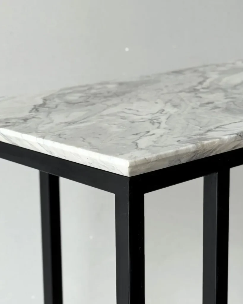 d nq np 2x 783033 mlb87696929488 072025 f mesa lateral tampo em marmore base preta 62x34