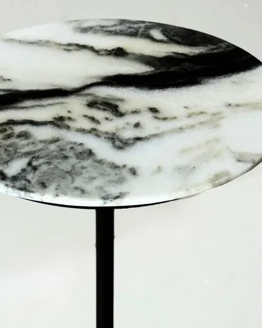 d nq np 2x 880870 mlb87778752568 072025 f mesa lateral tampo em marmore base preta 29x29